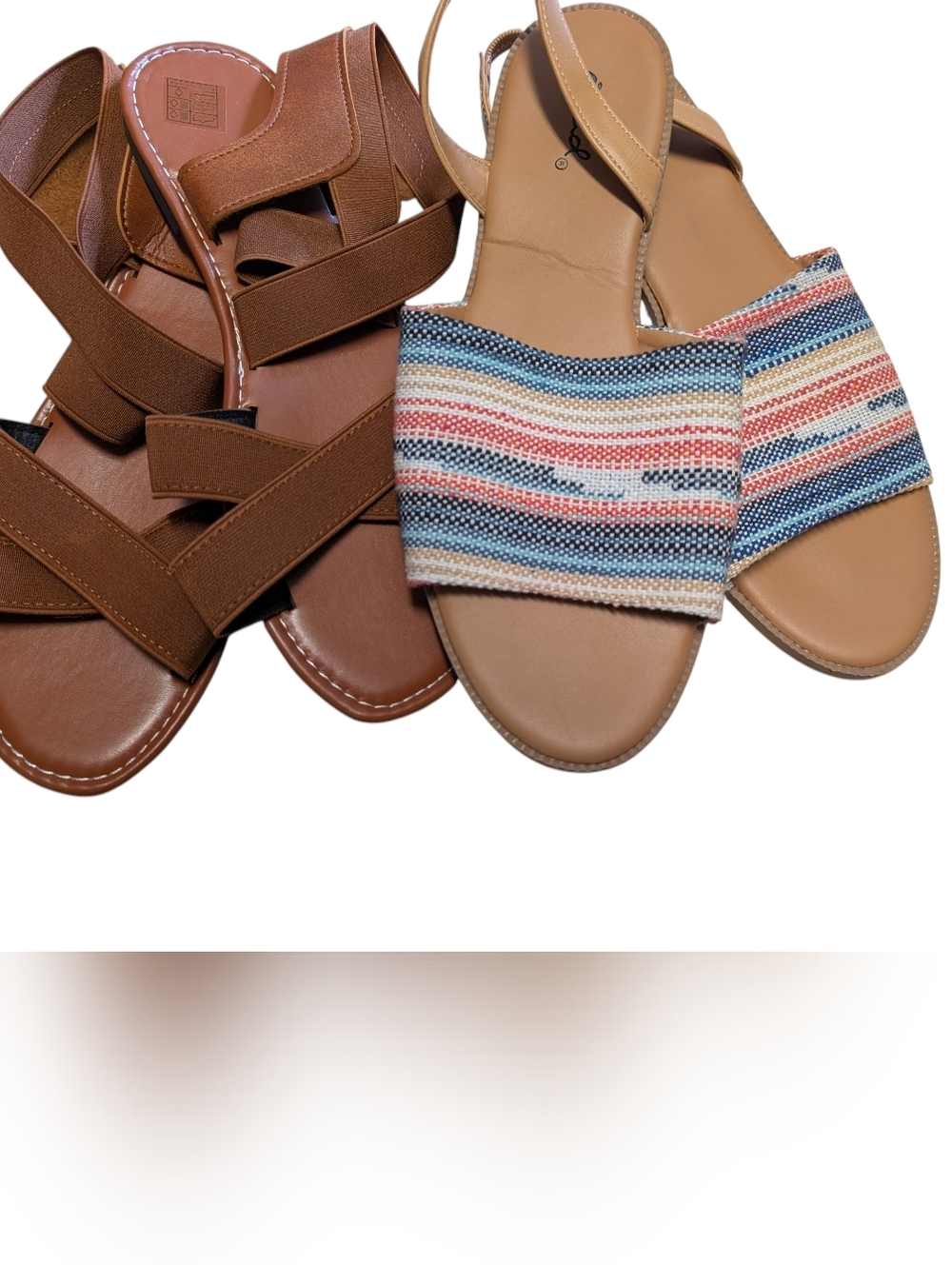 2 Pair Sandals